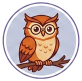 BrightMinds owl mascot logo