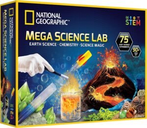 National Geographic Mega Science Lab — 75-Experiment Kit